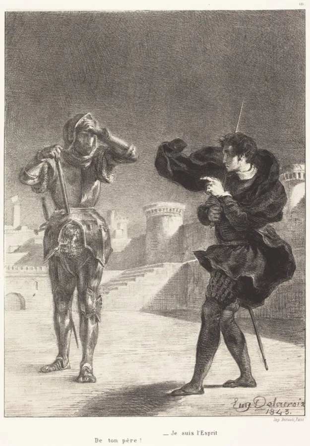 The Ghost on the Terrace (Act I, Scene V)